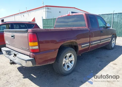 2002 Chevrolet Silverado 1500 Ls из США, поврежденный, VIN 2GCEC19VX21425833